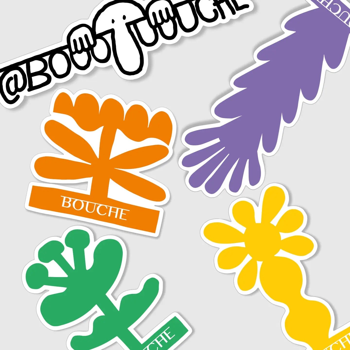 BLUMEN • STICKER PACK BOUCHE