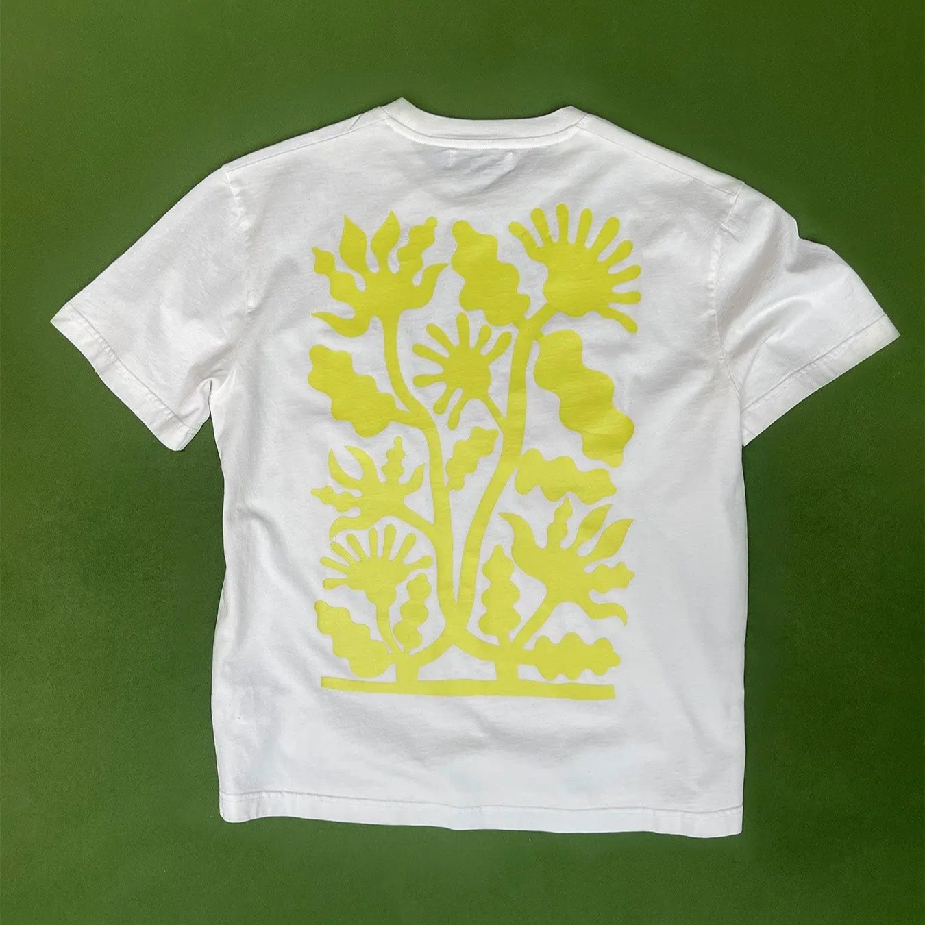 BOUCHE • T-SHIRT • ECRU LIME BOUCHE