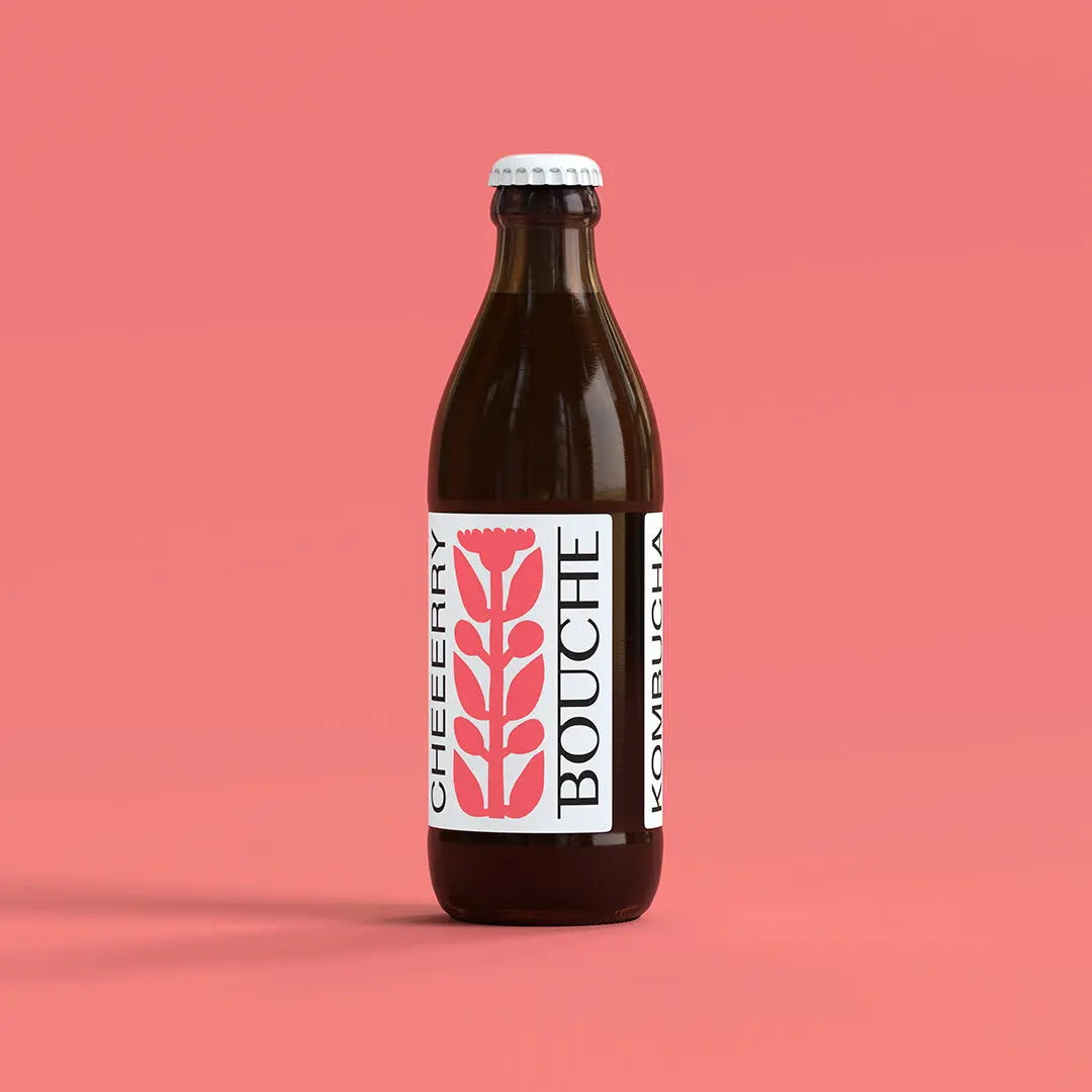 CHEEERRY • BIO KOMBUCHA - BOUCHE • KOMBUCHA